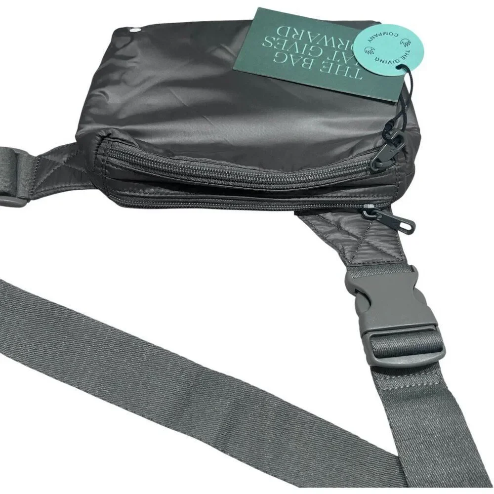 NWT! STATE BAGS Graham Shopper Olive Green Crossbody Fanny Pack
